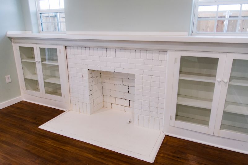 Fireplace Shelves Installation