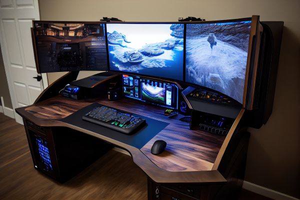 Custom Desk Installation in Auburn
