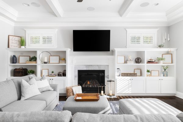 Fireplace Shelves Installation in Auburn